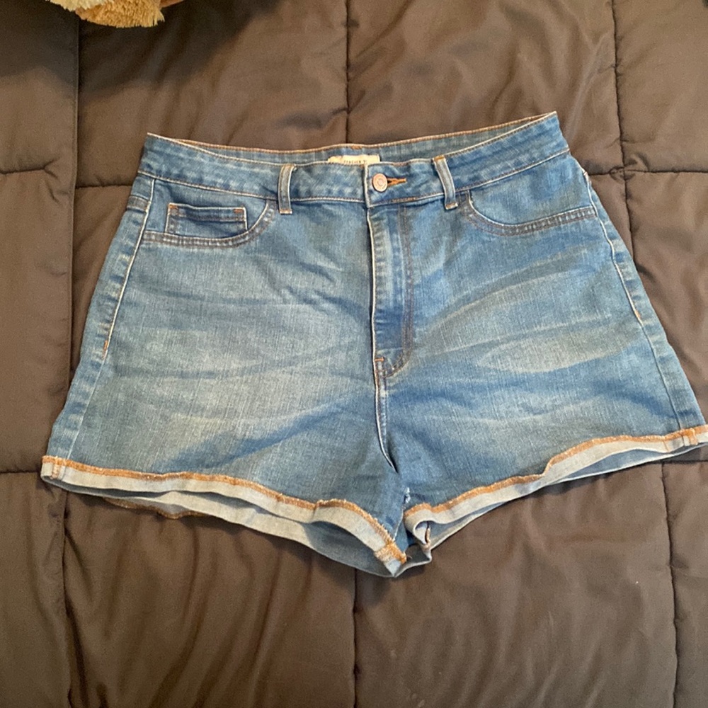 Forever 21 High-Waisted Jean Shorts